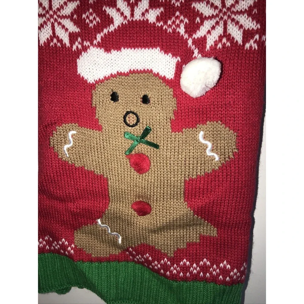 SimplyDog Holiday‎ Apparel Dog SMALL CHRISTMAS Sweater SET OF 3